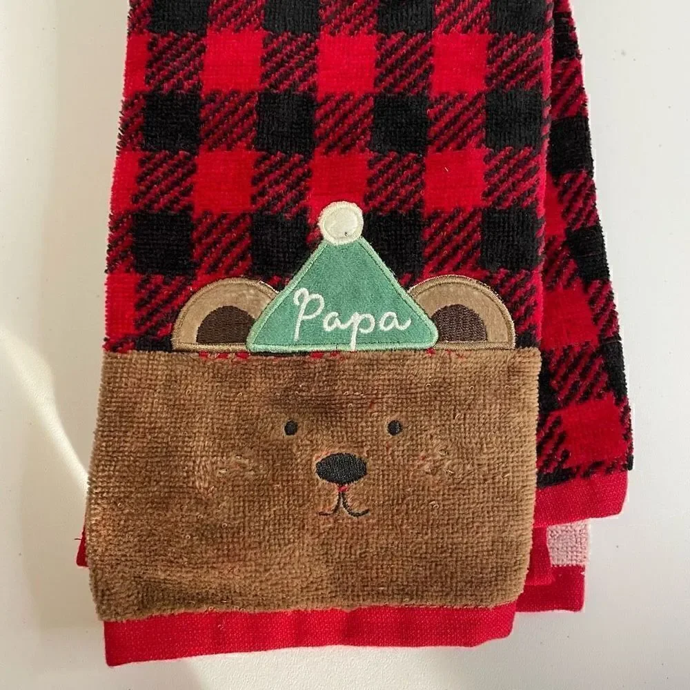 New! Set of 2| Hand towel| St. Nicholas Square